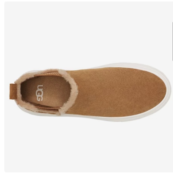 BNIB UGG Women Alameda Chelsea Boot Suede Chestnut - Picture 5 of 12